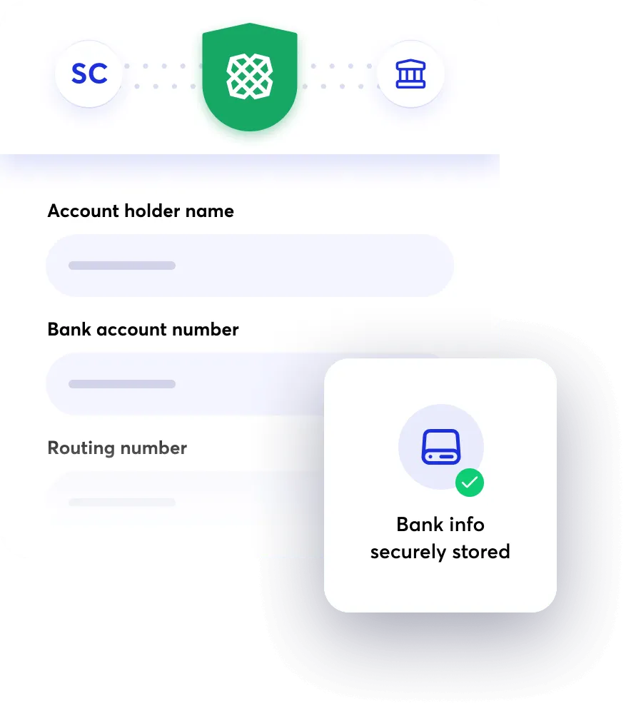 Customer Connects Bank Account