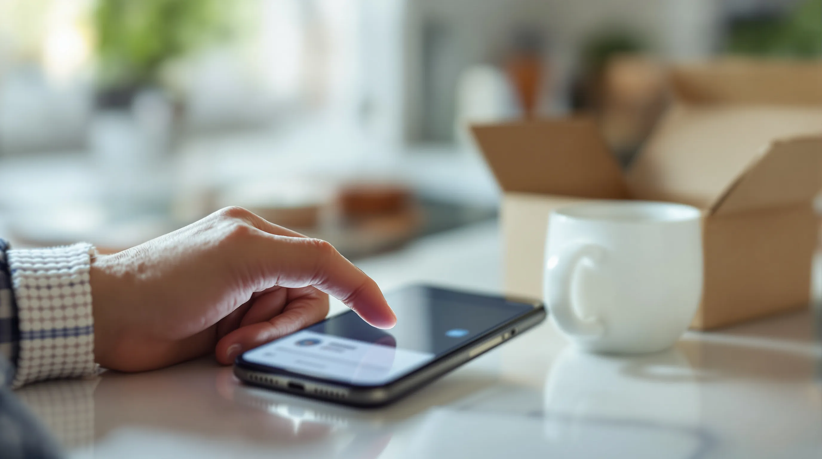 Cardholder about to dispute a recurring subscription charge in a banking app on a smartphone