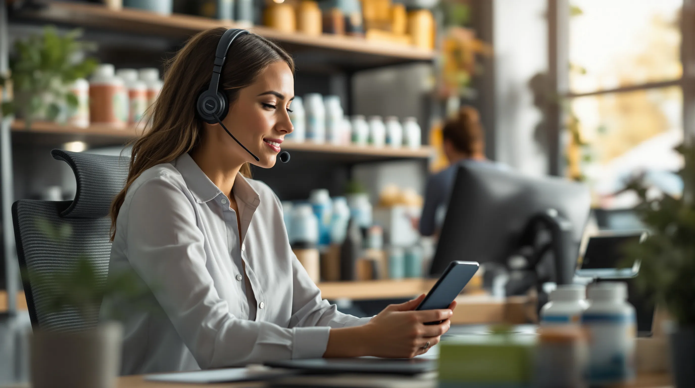 Support agent at a supplement company processing a subscriber's renewal cancellation request