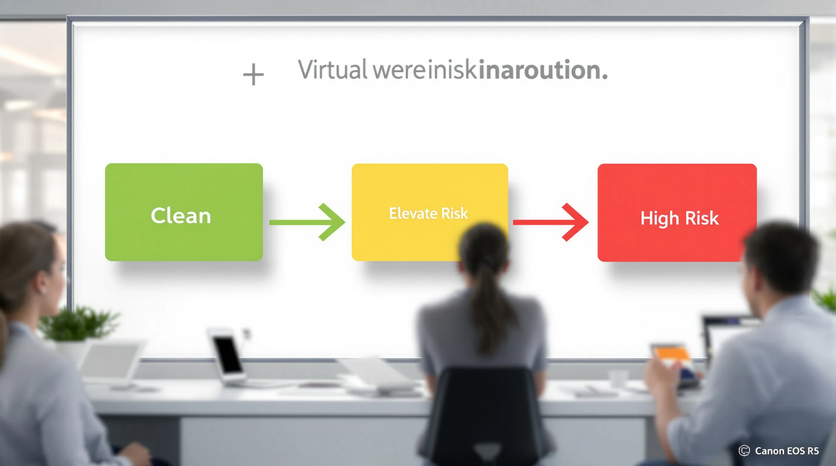 Diagram showing virtual terminal transaction risk routing: clean transactions proceeding to authorization, flagged transactions routing through 3-D Secure step-up authentication