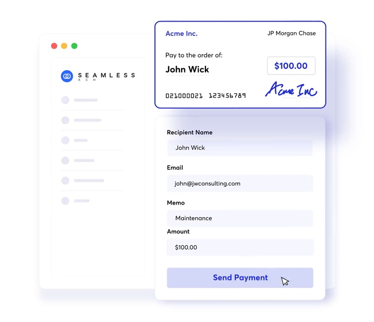 Send & Accept Verified ACH Payments Online